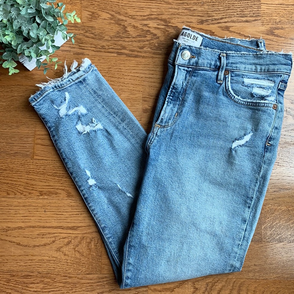 AGOLDE Nico High Rise skinny jeans (28) ✨